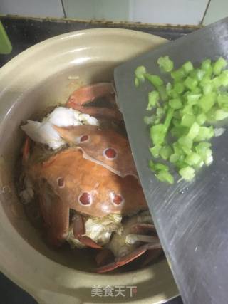 螃蟹粉丝煲的做法步骤：9
