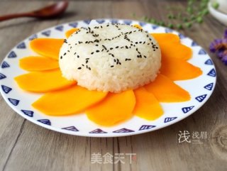 芒果糯米饭的做法步骤：6