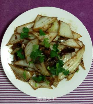 酱炒白菜帮的做法步骤：8