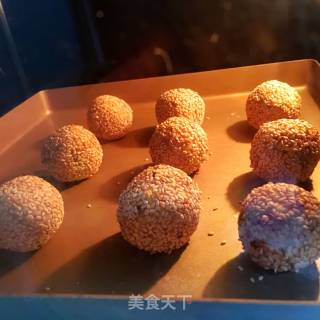 芝心地瓜丸的做法步骤：9