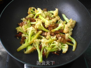 干煸菜花的做法步骤：9