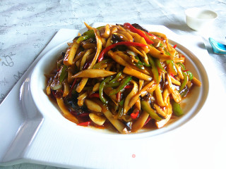 鱼香杏鲍菇的做法步骤：11