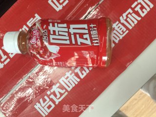 用怡达山楂汁做出美味排骨的做法步骤：2