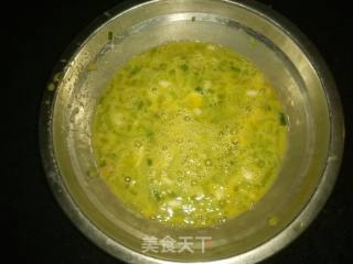 红薯茎蛋饼的做法步骤：5
