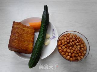 炝拌三丁的做法步骤：1