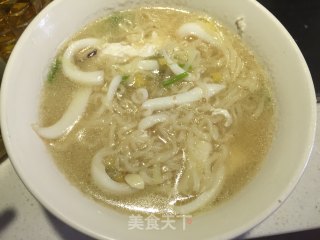 粉小猪鱿鱼玉米面的做法步骤：8