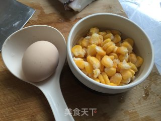 粉小猪鱿鱼玉米面的做法步骤：9