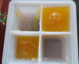 纯橙汁果冻的做法步骤：7