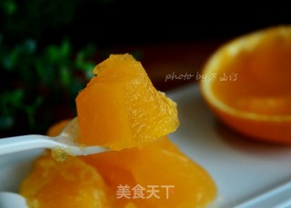 纯橙汁果冻的做法步骤：9