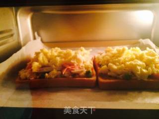 简单易做的土司披萨的做法步骤：6