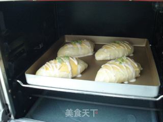 芝士肉松面包的做法步骤：8