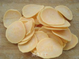 奶香红薯片的做法步骤：2