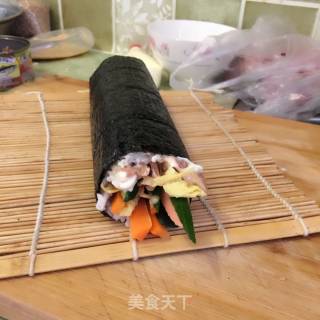 紫菜包饭的做法步骤：14