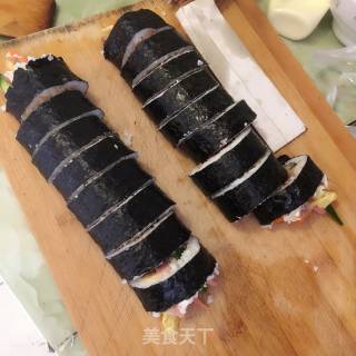 紫菜包饭的做法步骤：16
