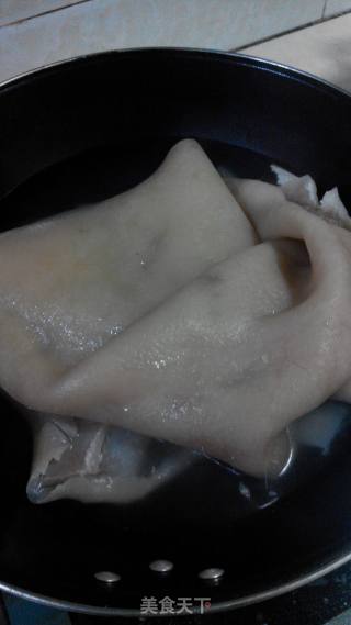 橘皮猪皮冻的做法步骤：1