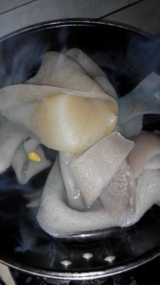 橘皮猪皮冻的做法步骤：2