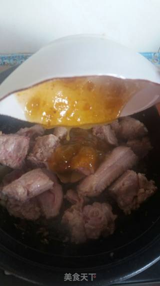 酸梅酱排骨的做法步骤：4
