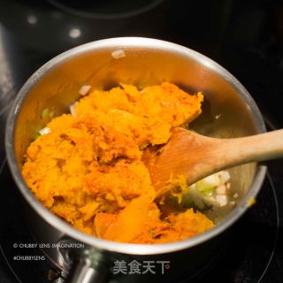 如诗如画的万圣节美食：奶油南瓜汤的做法步骤：12