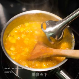 如诗如画的万圣节美食：奶油南瓜汤的做法步骤：15