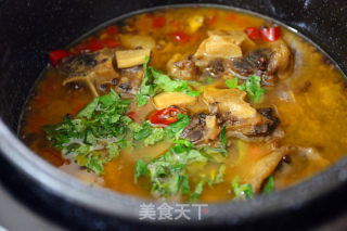 藿香泡椒炖牛尾的做法步骤：8