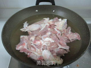 茄汁陈皮牛筋的做法步骤：4