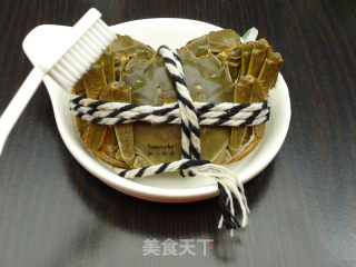 鲜甜蟹粥的做法步骤：2