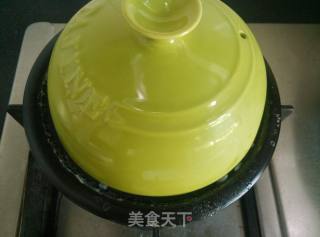 广味腊肠煲仔饭的做法步骤：8