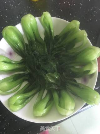 香菇上海青的做法步骤：4