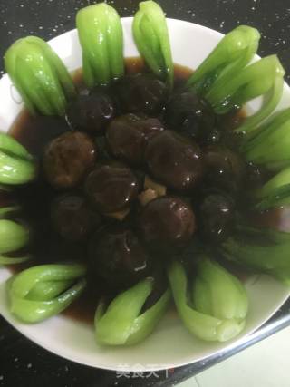 香菇上海青的做法步骤：10