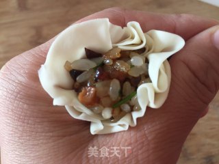 香菇肉丁烧麦的做法步骤：13