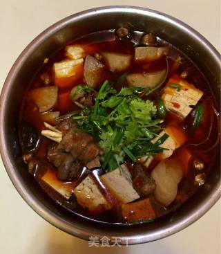 红烧羊肉汤锅的做法步骤：8