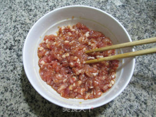 大闸蟹蒸肉末的做法步骤：6