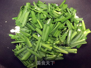 韭菜炒鸡蛋#肉肉厨的做法步骤：10
