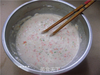 虾仁煎饼的做法步骤：4