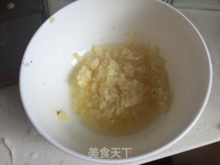 XO酱粉丝蒸丝瓜的做法步骤：4
