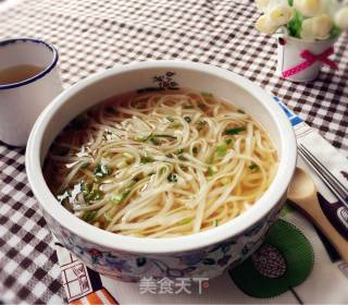 简单阳春面~给他/她做一碗温情的面的做法步骤：7