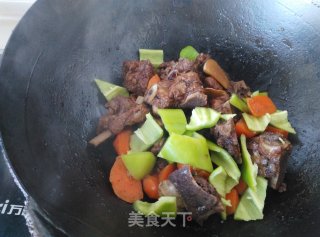 回锅排骨的做法步骤：8