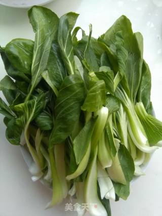 简体版香菇烧油菜的做法步骤：2