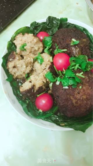 红烧大肉丸（四喜丸子）狮子头的做法步骤：14