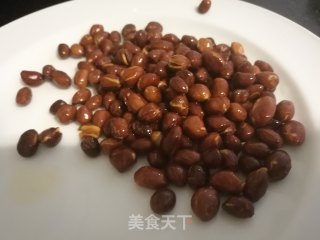 下酒菜——油炸花生米（少油版）的做法步骤：4