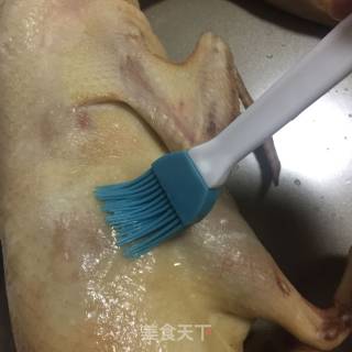 秘制烤鸭的做法步骤：3