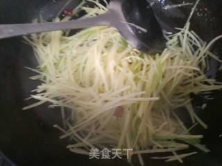 酸辣土豆丝的做法步骤：7