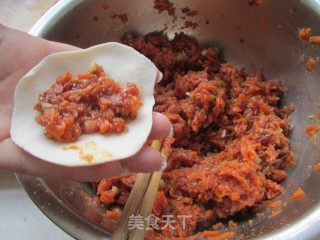 羊肉胡萝卜饺子的做法步骤：6