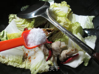 豆结烧白菜的做法步骤：8