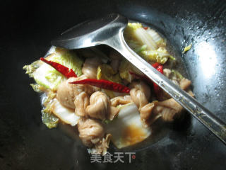 豆结烧白菜的做法步骤：9