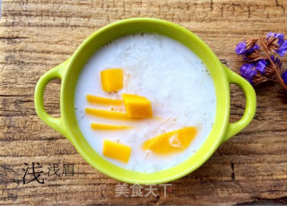甜丝丝的椰奶燕窝的做法步骤：5
