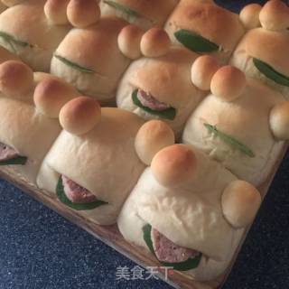 青蛙王子小面包的做法步骤：13