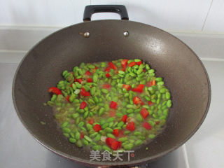 毛豆凤尾虾的做法步骤：12