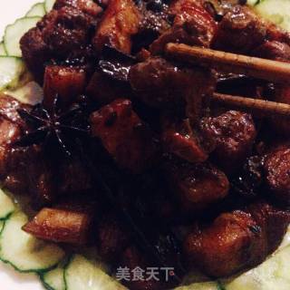 秘制红烧肉的做法步骤：14