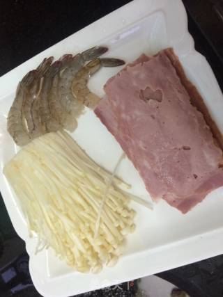 鲜虾金针菇培根卷的做法步骤：1